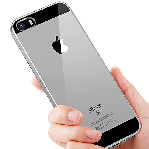 Coque Silicone iPhone 5 / 5s / SE transparente souple ultra fine - Coque et  étui téléphone mobile - Achat & prix