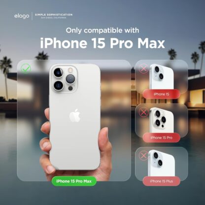 Coque iPhone 15 Pro Max par Elago